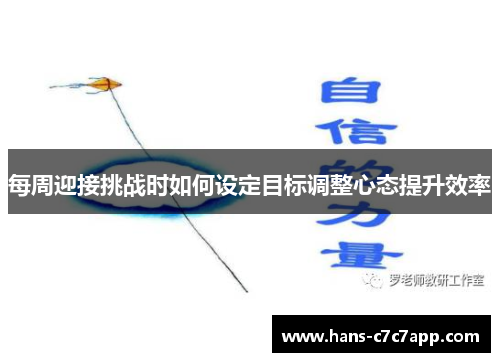 每周迎接挑战时如何设定目标调整心态提升效率 每周迎接挑战时如何设定目标调整心态提升效率